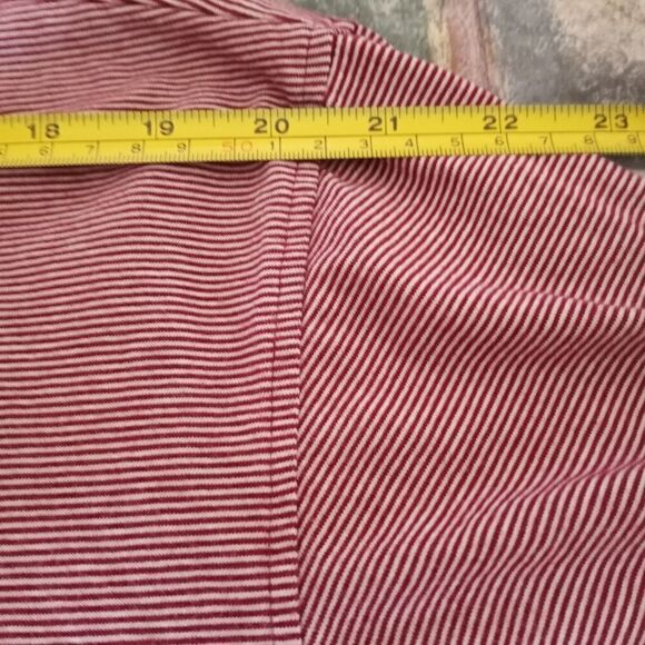 Route 66 Red Short Sleeve Polo Shirt with White striped collar Men 3XL - Picture 6 of 8